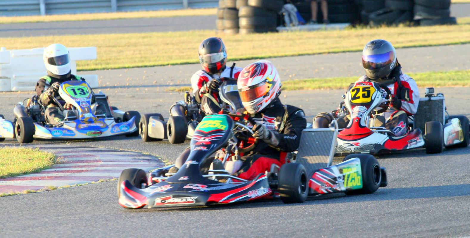 Gilbault at NYRC with a shifter kart