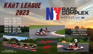 NY Kart League 2023 Schedule